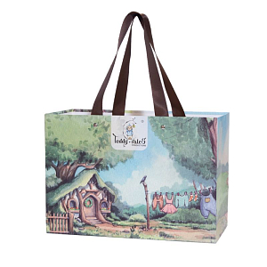 Медведь Lina TeddyTales длинношерстный, M, бежевый, 30 см